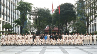 Gặp mặt Đoàn đại biểu CAND tham gia Đại hội đại biểu toàn quốc Hội Liên hiệp thanh niên Việt Nam lần thứ 9