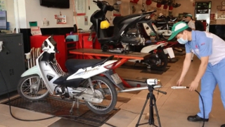 Không để ùn tắc khi áp dụng kiểm định khí thải với xe máy