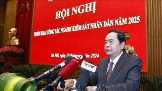 Chủ tịch Quốc hội dự Hội nghị triển khai công tác ngành Kiểm sát nhân dân năm 2025