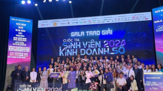 Đại học Kinh tế Quốc dân đạt giải Quán quân “Sinh viên Kinh doanh số 2024”