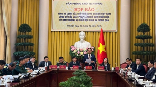 Công bố 9 luật và 1 pháp lệnh