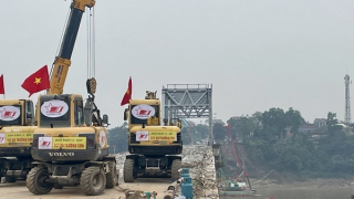 Phát lệnh triển khai khởi công cầu Phong Châu mới