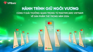 VPBank 5 năm liên tiếp được Mastercard vinh danh nhiều giải thưởng danh giá