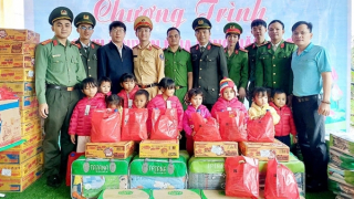 Công an tỉnh Quảng Ngãi với những hoạt động hướng đến người nghèo dịp năm mới 2025