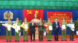 Thành lập Công an TP Thủy Nguyên