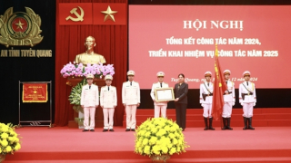 Công an Tuyên Quang nâng cao tỷ lệ điều tra, khám phá án