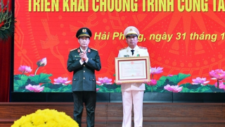 Công an Hải Phòng xứng đáng với danh hiệu đơn vị dẫn đầu phong trào thi đua của Bộ Công an