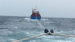 Một tàu cá Phú Yên cùng 4 ngư dân mất tích một tuần chưa tìm thấy