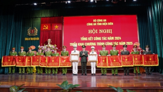 Công an tỉnh Điện Biên triển khai nhiệm vụ công tác năm 2025