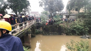 Xe ô tô lao xuống kênh trong đêm, đôi nam nữ tử vong