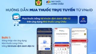 Từ ngày 1/1/2025, người dân có thể mua thuốc trực tuyến từ FPT Long Châu qua ứng dụng VNeID