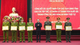 Công an tỉnh Bắc Kạn kéo giảm 24% tội phạm về trật tự xã hội