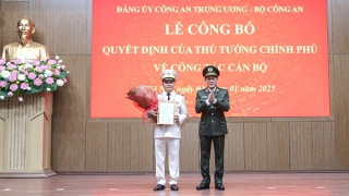 Thiếu tướng Đặng Hồng Đức được bổ nhiệm giữ chức Thứ trưởng Bộ Công an