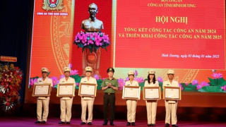 Công an tỉnh Bình Dương kéo giảm 6% tội phạm