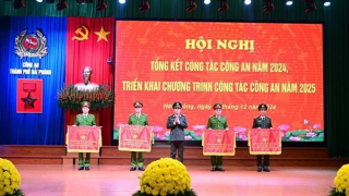 Hai Phong police force requested to be truly clean, strong, regular, elite and modern