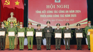 Công an tỉnh Lai Châu triển khai công tác năm 2025