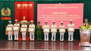 Lực lượng CSĐT tội phạm về ma túy phải thực sự là điểm tựa, niềm tin, chỗ dựa của người dân