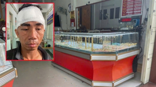 Bắt khẩn cấp đối tượng cướp tiệm vàng