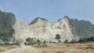 Sai phạm có hệ thống tại mỏ đá Công ty TNHH Anh Việt Hương