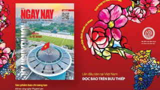 Đọc báo Tết trên bưu thiếp định danh, tích hợp trí tuệ nhân tạo