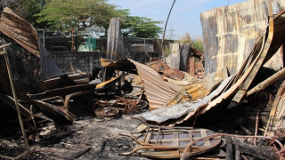 Cụ ông tử vong khi căn nhà bốc cháy trong đêm