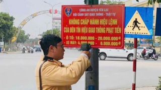 Tuyên truyền trực quan sinh động mức phạt lỗi không chấp hành tín hiệu đèn giao thông