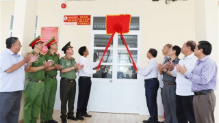 Bàn giao đưa vào sử dụng 42 trụ sở Công an cấp xã ở Sóc Trăng