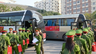 Học viện CSND tổ chức chương trình "Chuyến xe về quê ăn Tết" năm 2025