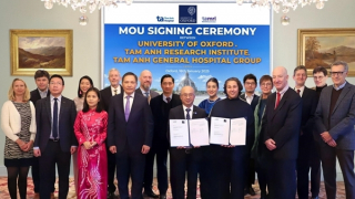Đại học Oxford và Viện Nghiên cứu, Bệnh viện Tâm Anh ký hợp tác song phương
