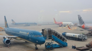 Các chuyến bay dịp Tết ở 4 cảng hàng không phía Bắc có thể bị ảnh hưởng bởi sương mù