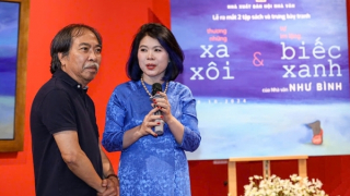 Đi tìm một từ khóa cho "Sự im lặng biếc xanh" của Như Bình