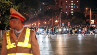 CSGT Thủ đô và những đêm giao thừa vì bình yên cuộc sống