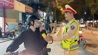 Công an Thanh Hóa xuyên Tết bảo đảm trật tự an toàn giao thông