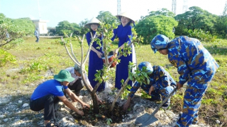 Huyện đảo Trường Sa hưởng ứng "Tết trồng cây đời đời nhớ ơn Bác Hồ"