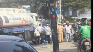 Người phụ nữ tử vong sau va chạm với xe bồn chở xăng