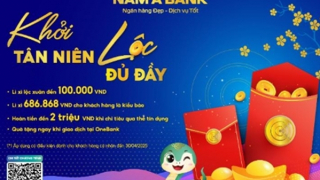 “Khởi Tân Niên – Lộc Đủ Đầy” cùng Nam A Bank