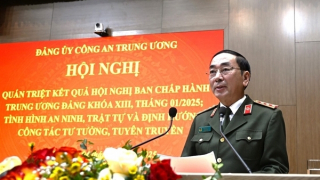 Đảng uỷ Công an Trung ương quán triệt kết quả Hội nghị Trung ương khoá XIII