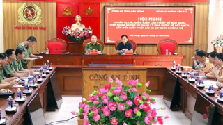 Công an tỉnh Đắk Nông chuẩn bị tốt điều kiện để tiếp nhận nhiệm vụ cấp đổi giấy phép lái xe