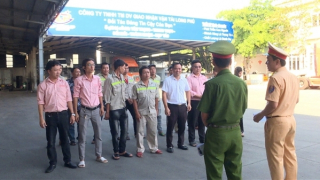 Cao điểm kiểm tra ma túy đối với lái xe các công ty, khu công nghiệp