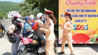 Giữ an toàn trên những cung đường mùa xuân