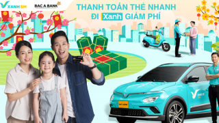 Giảm tới 30% khi đặt Xanh SM cho chủ thẻ tín dụng BAC A BANK