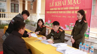 Tự hào lên đường thực hiện nghĩa vụ CAND