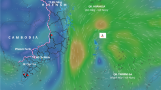 Biển Đông có khả năng đón áp thấp nhiệt đới
