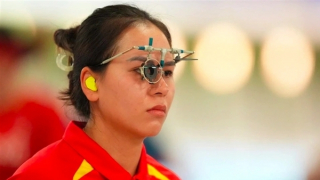 Xạ thủ CAND giành Huy chương Đồng bắn súng châu Á