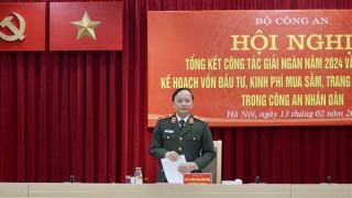 Triển khai kế hoạch vốn đầu tư, kinh phí mua sắm, trang  bị năm 2025 trong CAND