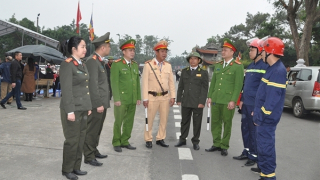 Bảo đảm ANTT cho lễ hội mùa xuân Côn Sơn – Kiếp Bạc năm 2025