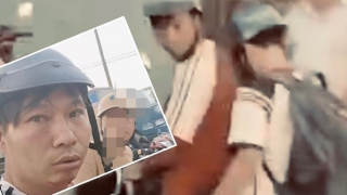 Người đàn ông đi đón con tan học bị tài xế Mercedes đánh tới tấp