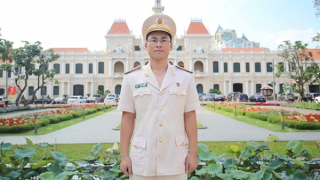 Đại úy Trần Vĩnh Chiến, gương mặt trẻ tiêu biểu của Công an TP Hồ Chí Minh