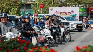 Vi phạm giao thông tại Hà Nội giảm gần 45%