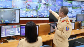 Tăng cường xử lý vi phạm giao thông qua camera giám sát